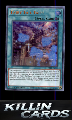 Fairy Tail Tales GFTP-EN010 Ultra Rare Ghosts From the Past YuGiOh Card NM - Image 1