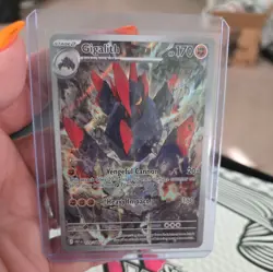 Gigalith 129/086 White Flare Full Art Ultra Rare Holo Pokemon Card NM - Image 1