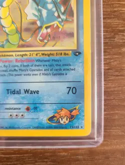Misty's Gyarados 13/132 Gym Challenge Holo - Pokemon Card - Image 5