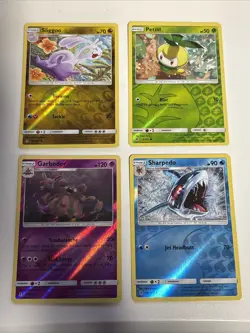 Pokemon 2017 Sun & Moon Guardians Rising Reverse Holo Card Lot LP - Image 1