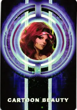 POISON IVY Cartoon Beauty HOLO Goddess Story Custom Art Collectible Anime Card - Image 2