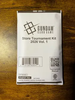 Gundam Card Game Store Tournament Kit 2026 Vol. 1 X1 - Image 1