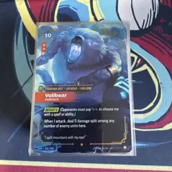 Volibear - Furious Foil Epic Origins 041/298 NM Riftbound Card - Image 1