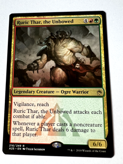 MTG Magic The Gathering Masters 25 Ruric That, the Unbowed Rare LP - Image 1