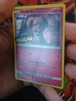 Snubbull - SM200 - Black Star Promo Holo - Pokemon TCG HP STAMPED - Image 2