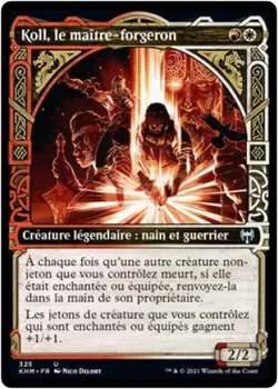 MTG Magic KHM FR Showcase - Koll, the Forgemaster/Koll, le maitre-forgeron - Image 1