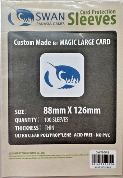 100 Swan Panasia 'MTG Oversized, Planechase' Board Game Sleeves 88 x 126mm - Image 1