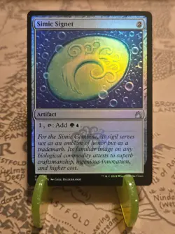 MTG Simic Signet Ravnica Remastered Foil Uncommon NM - Image 1