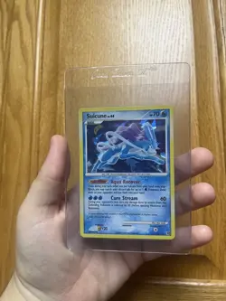Magnezone Prime 96/102 Ultra Rare Holo Pokemon Card Triumphant 2010 and Suicine - Image 3