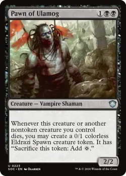 MTG - [SOC - 223 ] Pawn of Ulamog - Commander: Secrets of Strixhaven - Image 1