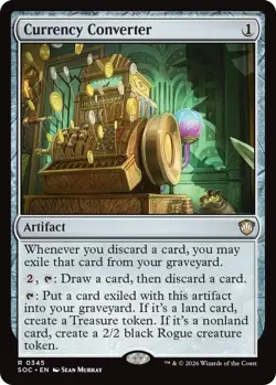 MTG - [SOC - 345 ] Currency Converter - Commander: Secrets of Strixhaven - Image 1