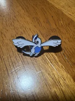 Lugia Metal Enamel Pin Crown Zenith Collection Pokemon - Image 1