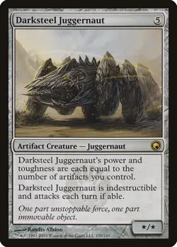 Darksteel Juggernaut [Scars of Mirrodin] - Image 1