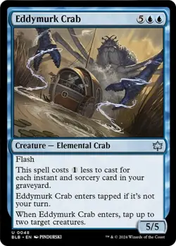 Eddymurk Crab [Bloomburrow] - Image 1