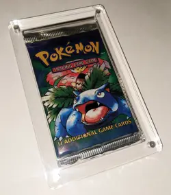 Pokemon / Magic the Gathering - Booster Pack UV Protective Acrylic Display Case - Image 1
