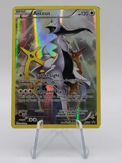 Pokemon Arceus XY83 Black Star Promo Full Art Pokemon TCG MP LP - Image 1