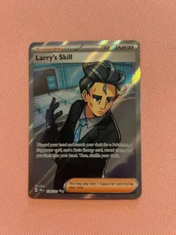 Larry's Skill 139/131 Prismatic Evolutions - Trainer - English - Pokemon TCG - Image 1