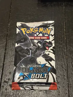 Pokemon SV Black Bolt Booster Pack - 10 Cards / Pack - SEALED - Image 1