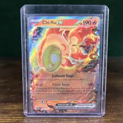 Chi-Yu ex - 040/193 - Pokemon Paldea Evolved Double Rare Holo NM - Image 1