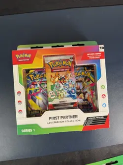 Pokemon TCG First Partner Illustration Collection Box Series 1 (LOT OF 3 SEALED) - Image 3
