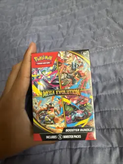 Pokemon TCG Mega Evolution Booster Bundle - New/Factory Sealed Six Packs - Image 1