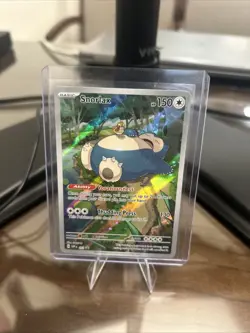 Pokemon 151 SV Black Star Promo Snorlax SVP051 NM English TCG #51 - Image 1
