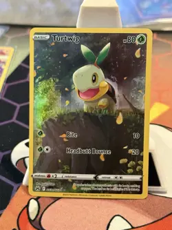 Turtwig GG31/GG70 NM Crown Zenith Galarian Gallery Holo Pokemon - Image 1
