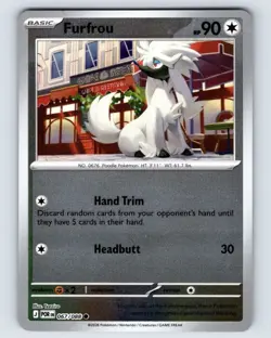 Furfrou - Perfect Order 067/088 - Reverse Holo - NM - Pokemon - Image 1