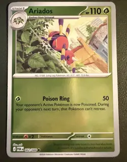 Pokemon TCG Ariados 2/88 Perfect Order ME3 Reverse Holo NM - Image 1