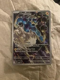 Thundurus 209 Promo Illustration Rare Black Bolt Pokemon TCG (NM) - Image 1