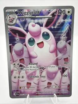 Wigglytuff 105/094 Illustration Rare IR Phantasmal Flames Pokemon NM - Image 1