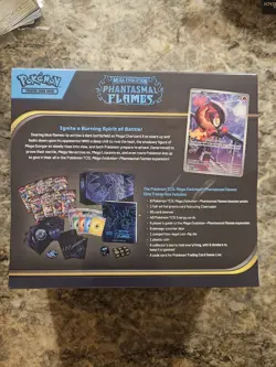 Pokemon Mega Evolution Phantasmal Flames Elite Trainer Box Factory Sealed ETB - Image 3