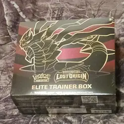 Pokemon TCG: Sword & Shield Lost Origin Elite Trainer Box ETB Sealed small tear - Image 1