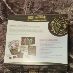 Pokemon TCG: Sword & Shield Lost Origin Elite Trainer Box ETB Sealed small tear - Image 2