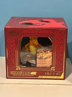 NEW SEALED Pokemon TCG Charizard EX Super Premium Collection Box - Image 1