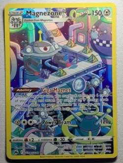 Magnezone GG18/GG70 Holo Crown Zenith Galarian Gallery Pokemon NM - Image 1
