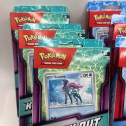 6 Pokemon TCG Knock Out Collection Kyogre & Suicune 2-Box Booster Promo 3/each - Image 2
