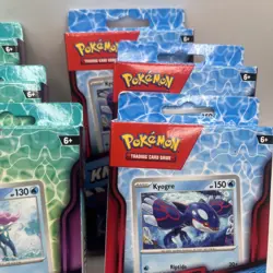 6 Pokemon TCG Knock Out Collection Kyogre & Suicune 2-Box Booster Promo 3/each - Image 3