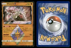 DIANCIE ◇ 74/131 PRISM STAR RARE FORBIDDEN LIGHT POKEMON MP - Image 1