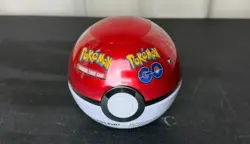 Pokemon Poke Ball Tin 3 Packs & Coin TCG Sealed - Image 1