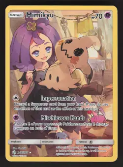 Mimikyu 245/236 Pokemon TCG SM - Cosmic Eclipse NM - Image 1