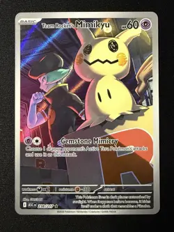 Team Rocket’s MIMIKYU 🔥 ASCENDED HEROES 🔥 Pokemon Illustration Rare 238/217 - Image 1