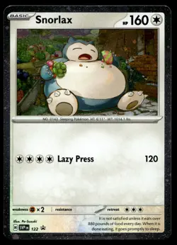 SNORLAX 122 PROMO SCARLET & VIOLET POKEMON - Image 1