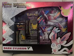 Celebrations Dark Sylveon V Collection Box Pokemon Tcg Evolving Skies Fusion 💎 - Image 1