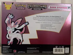 Celebrations Dark Sylveon V Collection Box Pokemon Tcg Evolving Skies Fusion 💎 - Image 2