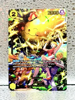 One Piece Zeus (SP) - Adventure on Kami's Island (OP15-EB04) ENGLISH NM+ - Image 1