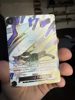 Bandai One Piece TCG OP14-096 Ground Death Alt Art Foil Rare English Cost 1 - Image 1