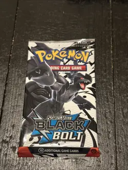 Pokemon SV Black Bolt Booster Pack - 10 Cards / Pack - SEALED - Image 1