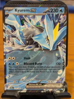 Pokemon TCG Black Bolt Kyurem ex Double Rare Holo 028/086 - Image 1