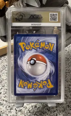 Pokemon Obsidian Flames Charmander 044 Black Star Promo #44 - AGS gold label 10 - Image 2